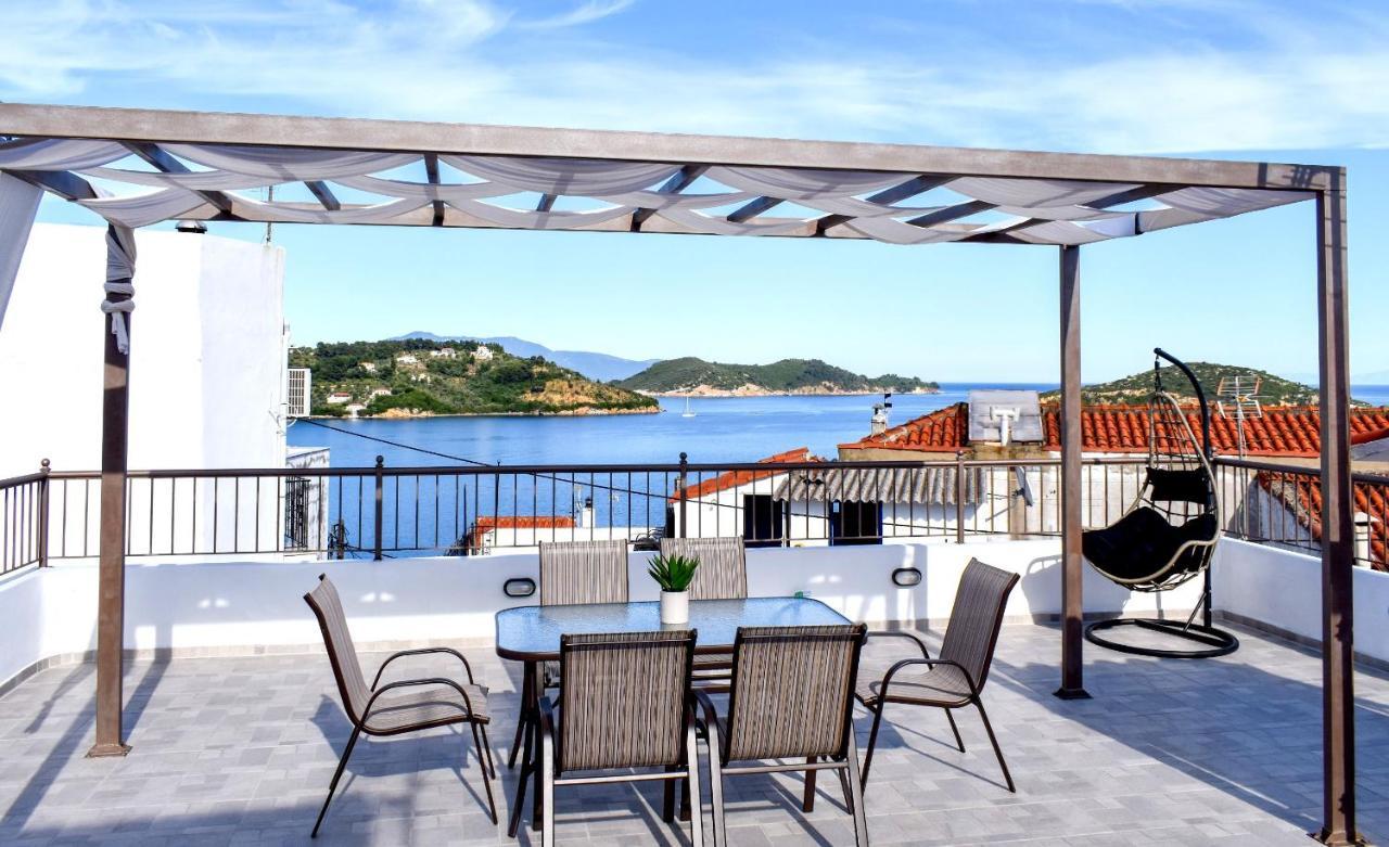 La Maison Plakes Rooftop Apt Skiathos Exteriér fotografie