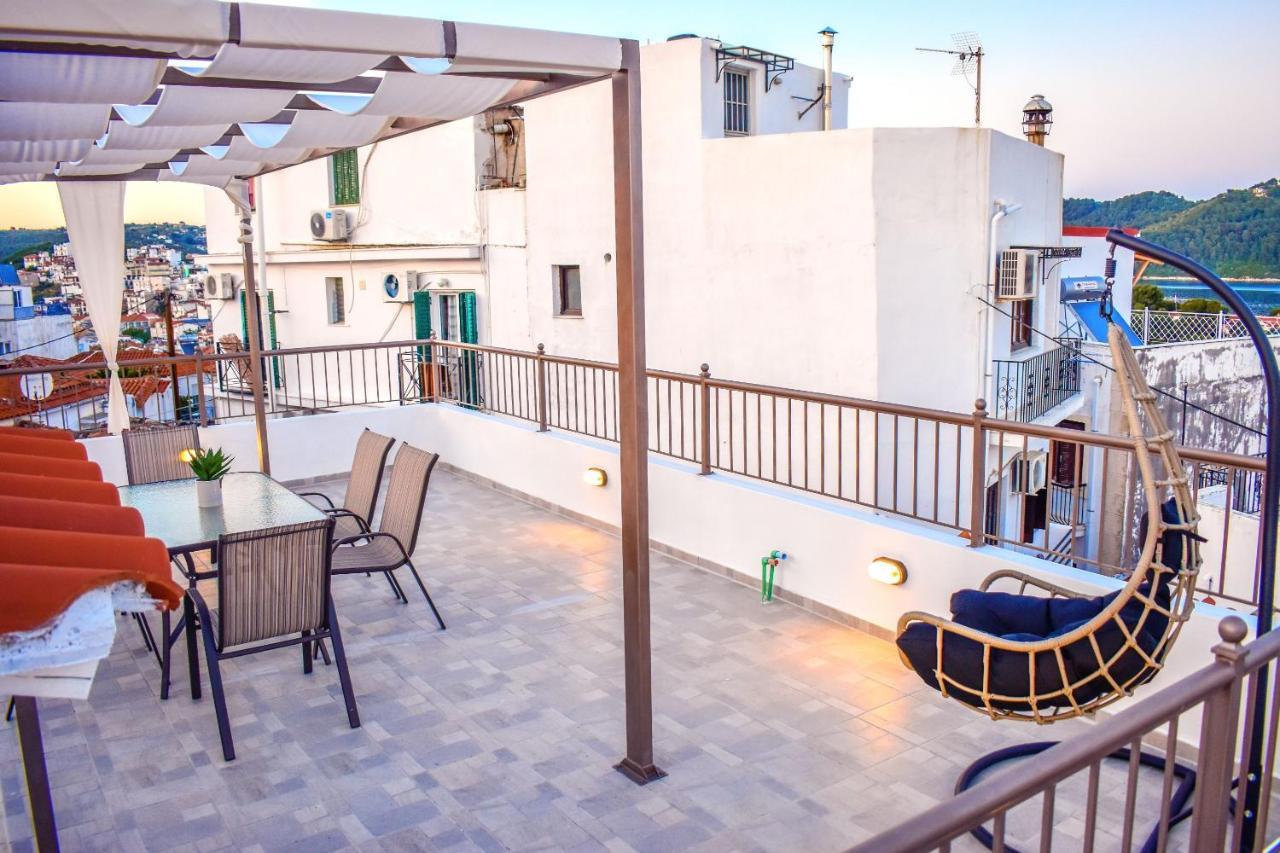 La Maison Plakes Rooftop Apt Skiathos Exteriér fotografie