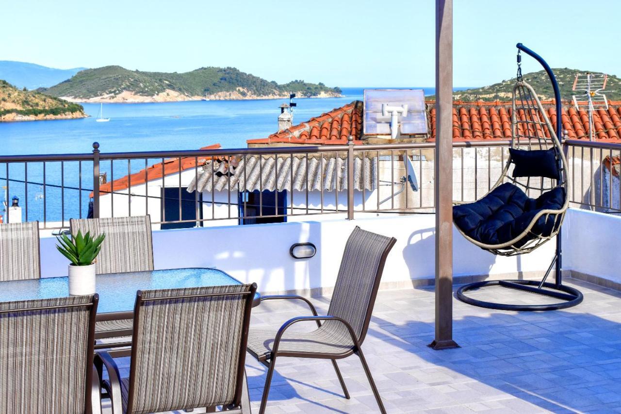 La Maison Plakes Rooftop Apt Skiathos Exteriér fotografie
