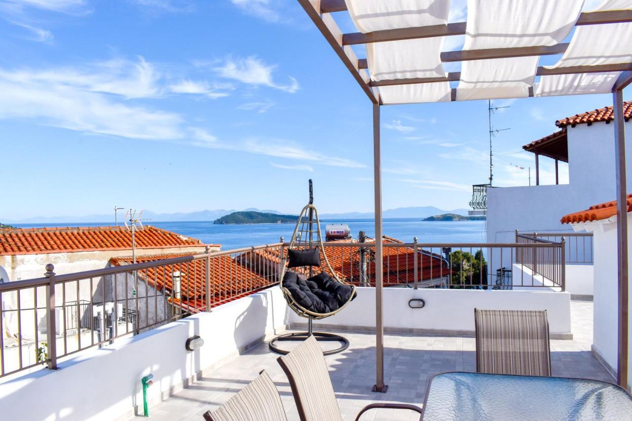 La Maison Plakes Rooftop Apt Skiathos Exteriér fotografie